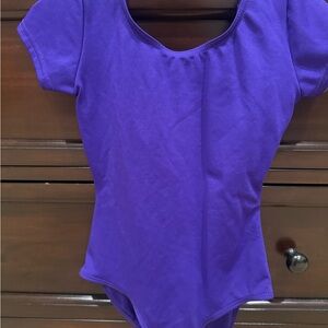 Capezio Purple Kids Bodysuit